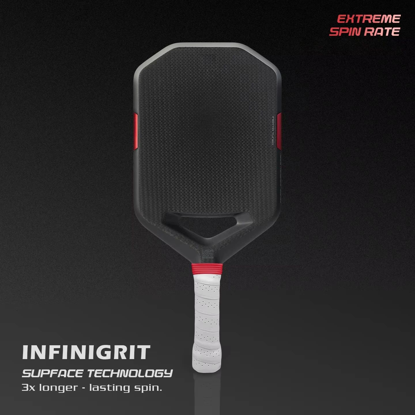 Crepe Pan Carbon - Premium Turnier-Pickleball-Schläger T700 Mehrschichtige Kohlefaser Heißgepresster