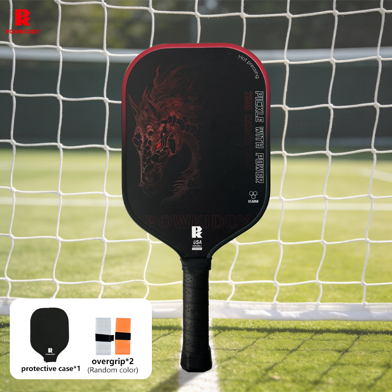 Crepe Pan Carbon - T800 Carbonfaser Pickleball-Schläger | Mit Wärmepressformung
