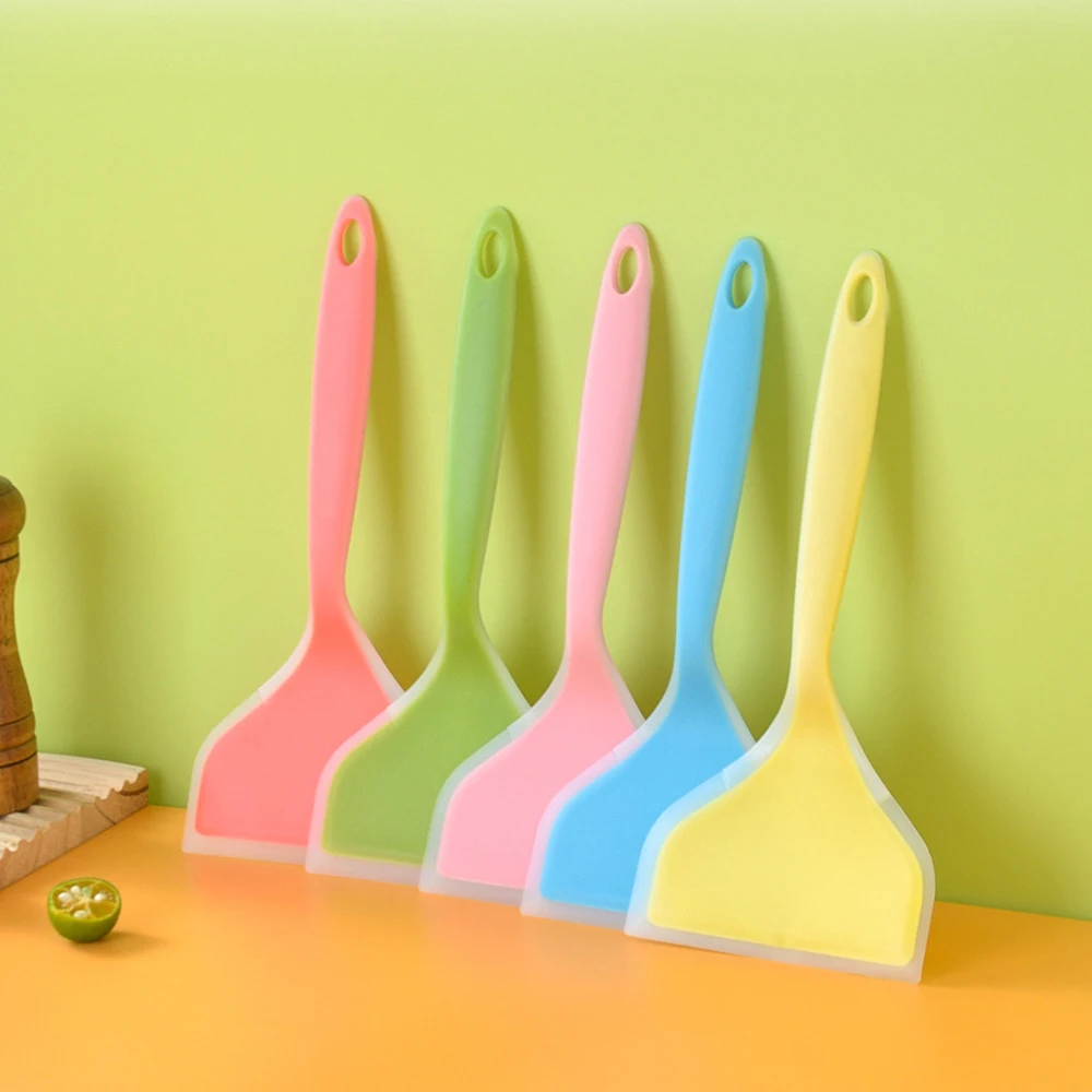 Okonomiyaki Spatula - 1PC Silikon Spatel Breiten Mund Nicht-stick