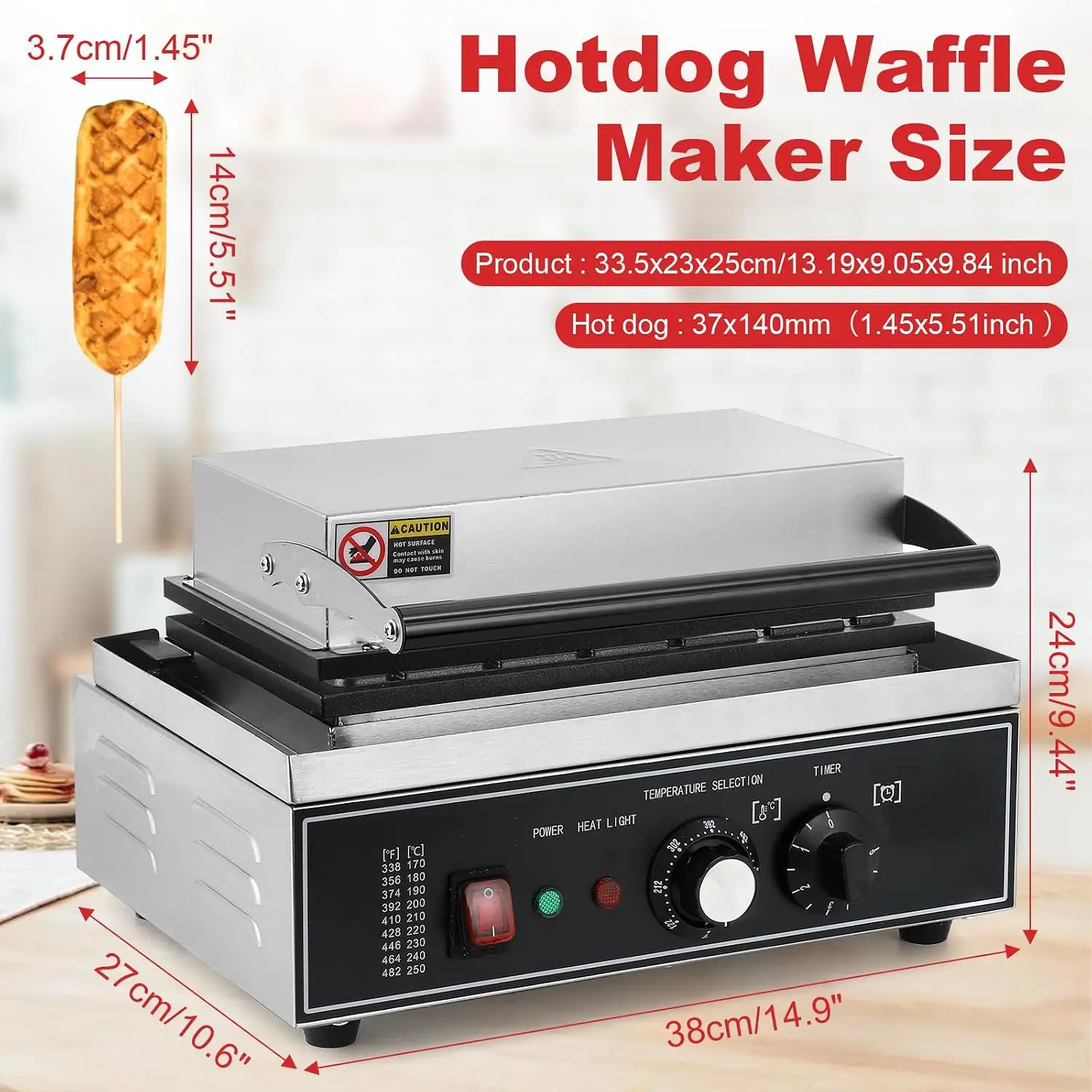 6-teiliger Corn-Dog-Maker, 155 – Corn Dog Stick Bewertung und Preis