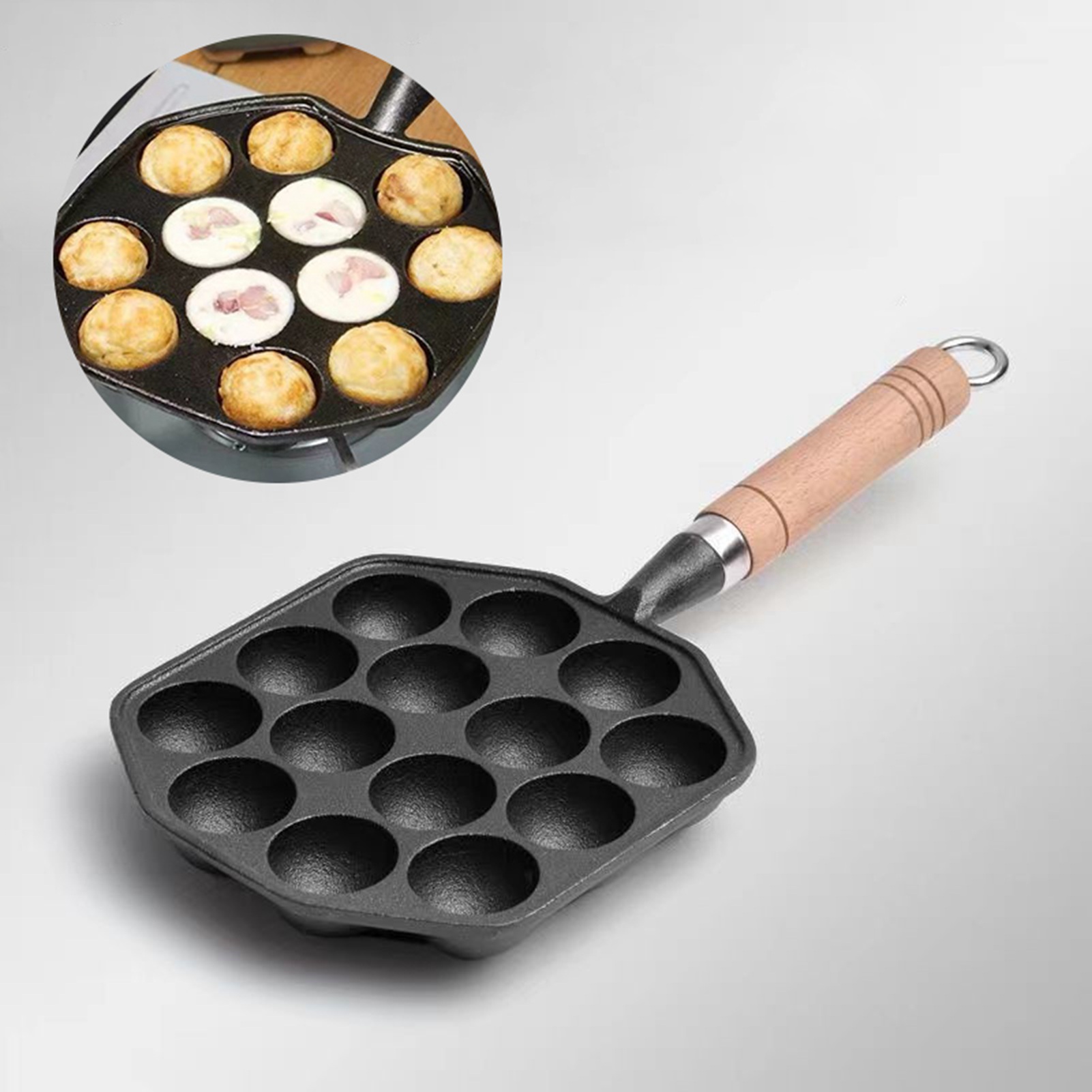 14 Löcher Takoyaki Pfanne Anti – Egg Waffle Pan Bewertung und Preis