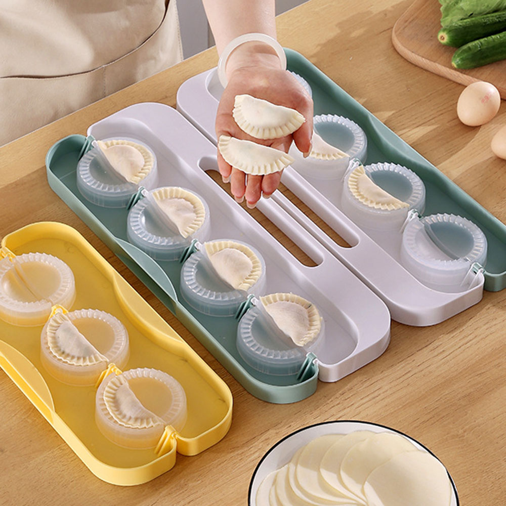 DIY Knödelformer, 8-Gitter-Pre – Dumpling Press Set Bewertung und Preis