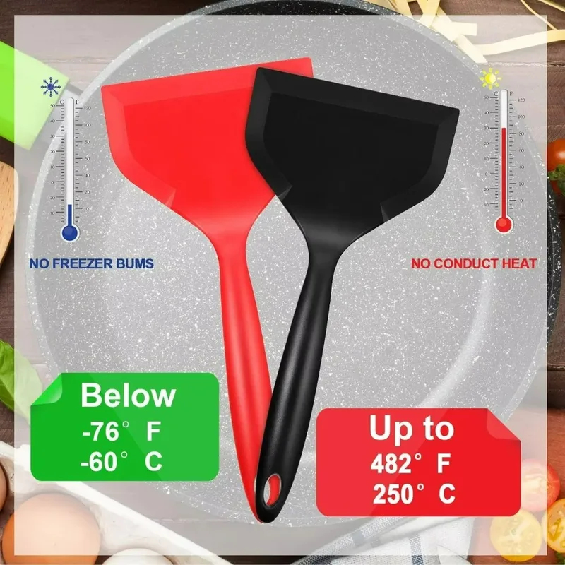 Antihaft-Silikonspatel, breite – Okonomiyaki Spatula Bewertung und Preis