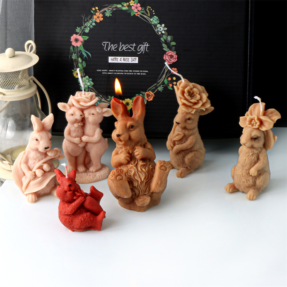 3D Blume Kaninchen Kerze Silik – Bunny Cake Mold Bewertung und Preis
