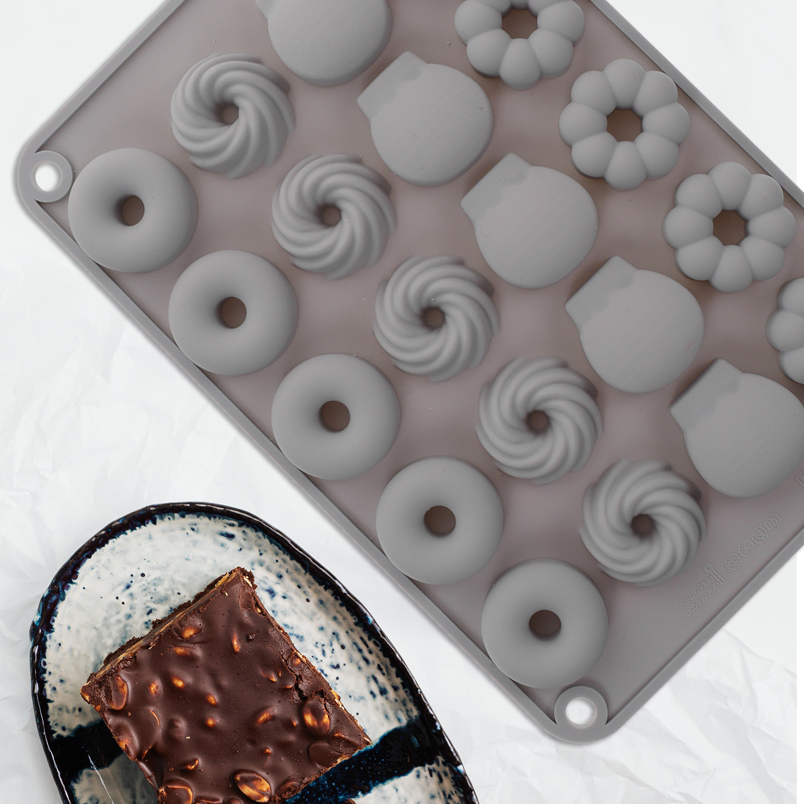 Mini-Schokoladen-Donut-Silikon – Donut Mold Silicone Bewertung und Preis