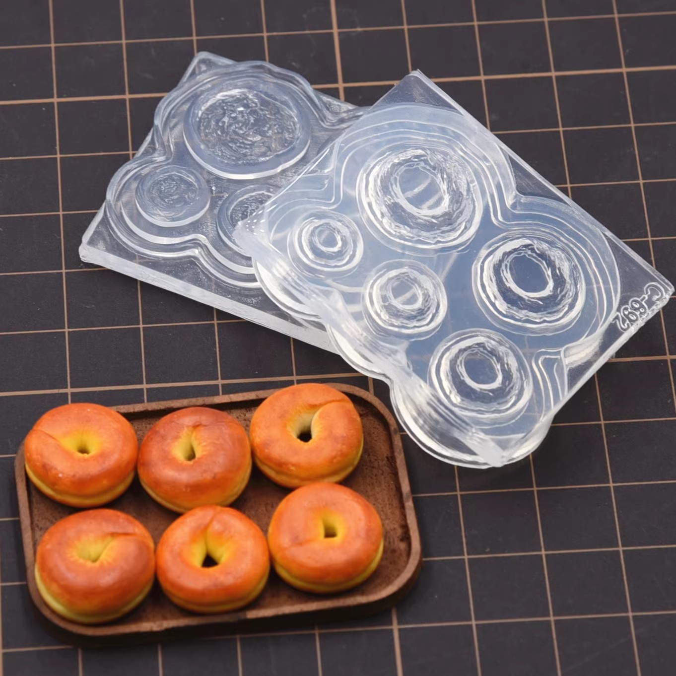Polymer Clay Mini 3D Bagel Bro – Donut Mold Silicone Bewertung und Preis