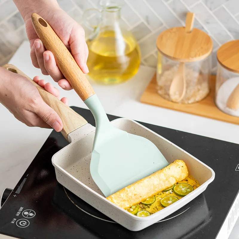 2Pcs Silikon Spatel Breiten Mu – Okonomiyaki Spatula Bewertung und Preis